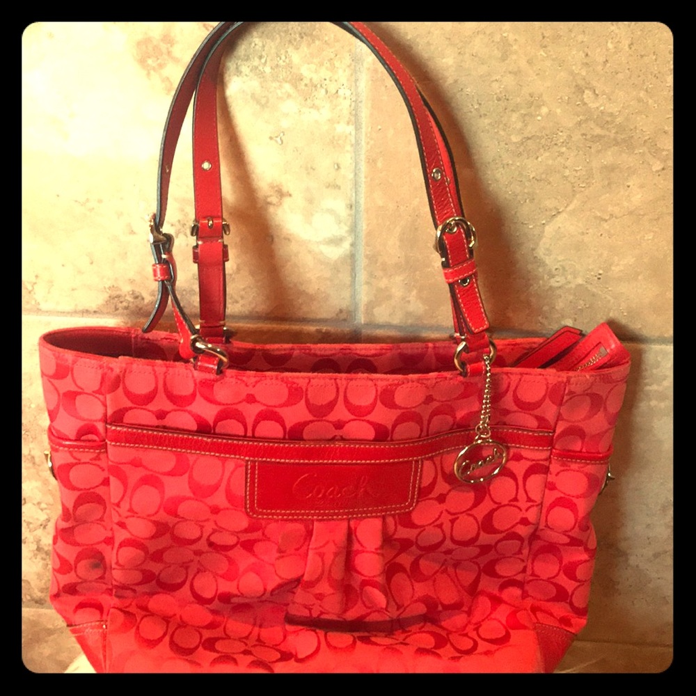 Red Coach purse